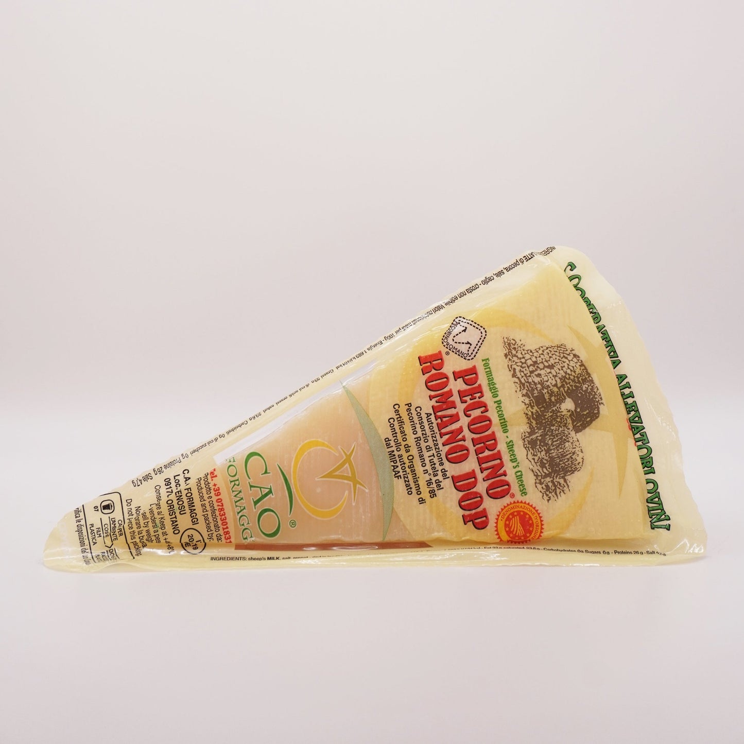 Pecorino Romano DOP - 200g - CAO Formaggi