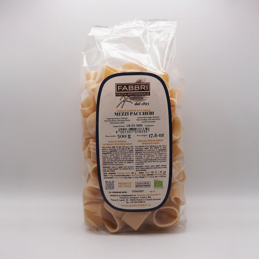Artisanal Italian Pasta - Mezzi Paccheri Fabbri